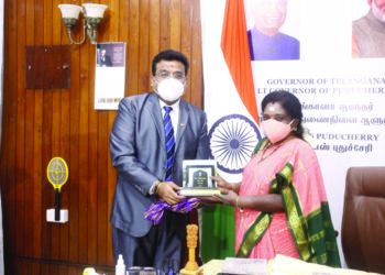 Sri Lanka Deputy High commissioner meets LG and CM