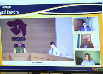 Gujarat CM Rupani virtually inaugurates Amazon’s digital centre in Surat