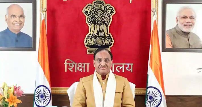 Education Minister Pokhriyal, his deputy Dhotre resign from Union Cabinet