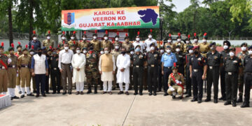 Kargil Vijay Diwas: CM Rupani flags off 30K greeting cards made by NCC cadets of Gujarat Directorate