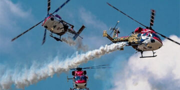 Sarang helicopter team to perform for the first time at MAKS international air show in Russia
