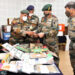 GOC-in-C of Northern Command Lt Gen YK Joshi receives 30K greeting cards made by Gujarat NCC cadets