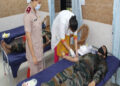 98 blood donors from Army units take part in ‘blood donation camp’ at Vadodara Military Station
