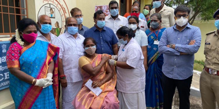Dr Tamilisai Soundararajan to get vaccine second dose along with tribals in Telangana