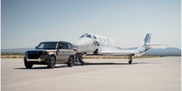 Above and Beyond: Land Rover supports Virgin Galactic’s first fully crewed space flight