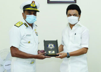 DG of Indian Coast Guard calls on TN Chief Minister Stalin