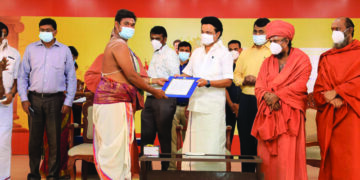Stalin-led DMK govt fulfills poll promises: Appoints trained aspirants of all castes as priests in temples