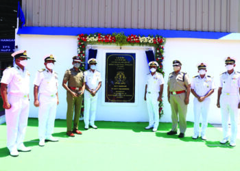 Hovercraft maintenance hangar inaugurated at ICG station, Mandapam