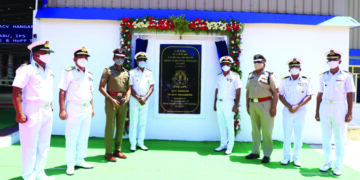Hovercraft maintenance hangar inaugurated at ICG station, Mandapam