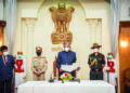 La Ganesan sworn in as 17th governor of Manipur