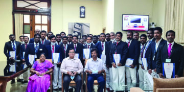 Southern Railway PCCM felicitates special ticket checking squads, sportspersons