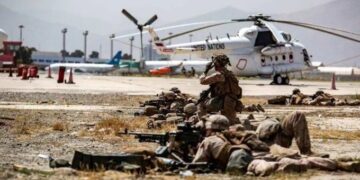 US drone strike hits ‘explosive-laden vehicle’ headed for Kabul airport