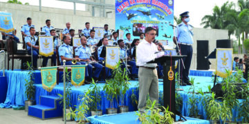 IAF Organizes ‘Azadi Ka Amrut Mahotsav Band Concert’ At The Sabarmati River Front