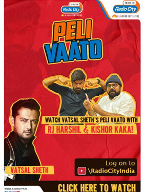 Vatsal Sheth shoots hilarious questions at RJ Harshil, Kishor Kaka on Radio City’s Peli Vaato