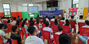 Indian Coast Guard holds interactive session with students of GMC International School at Porbandar
