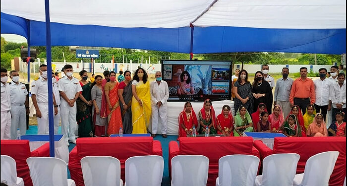 Azadi Ka Amrit Mahotsav: INS Valsura conducts outreach programme at Moda village