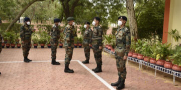 Southern Command GOC-in-Chief Lt General JS Nain reviews operational readiness of Katar Division