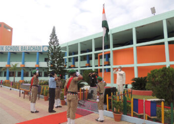 Sainik School Balachadi, Jamnagar celebrates 75th Independence Day