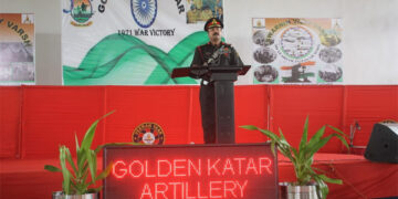 Swarnim Vijay Varsh Victory Flame: Dhrangadhra Military Station honours veterans, veer naris