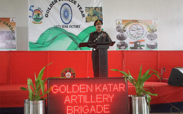 Swarnim Vijay Varsh Victory Flame: Dhrangadhra Military Station honours veterans, veer naris