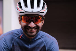 Two time National Championship medalist Sachin Sharma emerges winner in road cycling race in Ahmedabad