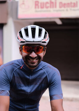 Two time National Championship medalist Sachin Sharma emerges winner in road cycling race in Ahmedabad