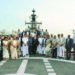Madras HC CJI, Judges visits INS Rana