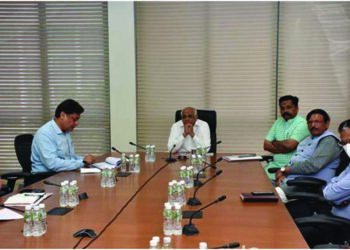 People’s Chief Minister Patel interacts with heads of Panchayat and Rural Development Depts