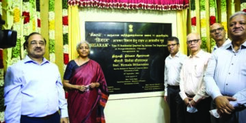 Finance Minister dedicates 19 storied ‘Sigaram’ Tower at Aayakar Bhawan in Chennai