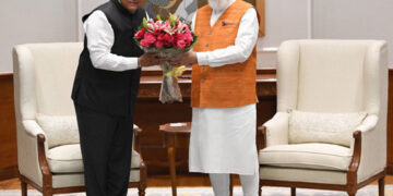Gujarat CM Patel meets President, VP, PM, others in first visit to Delhi