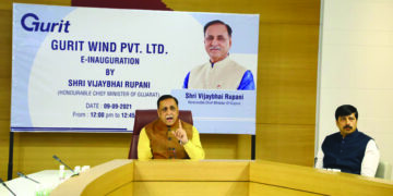 CM Rupani virtually inaugurates Gurit Wind’s plant at Rajoda near Bavla
