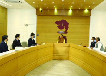 Consul-General of Japan in Mumbai Dr. Fukahori Yasukata calls on Gujarat CM