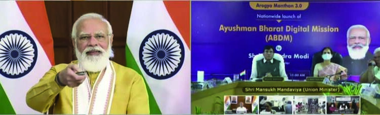 PM Modi launches Ayushman Bharat Digital Mission to boost healthcare of citizens