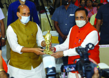 BJP Gujarat Executive Meeting: Ultras scared of Central govt, no major terror attack in India since Modi became PM, says Rajnath