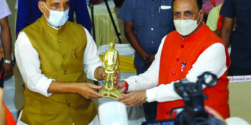 BJP Gujarat Executive Meeting: Ultras scared of Central govt, no major terror attack in India since Modi became PM, says Rajnath