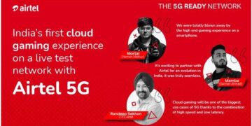Airtel demonstrates India’s first Cloud Gaming experience on a 5G network in Manesar