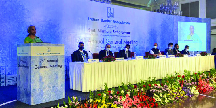 Many districts lack banking presence despite high level of economic activities, says Nirmala Sitharaman