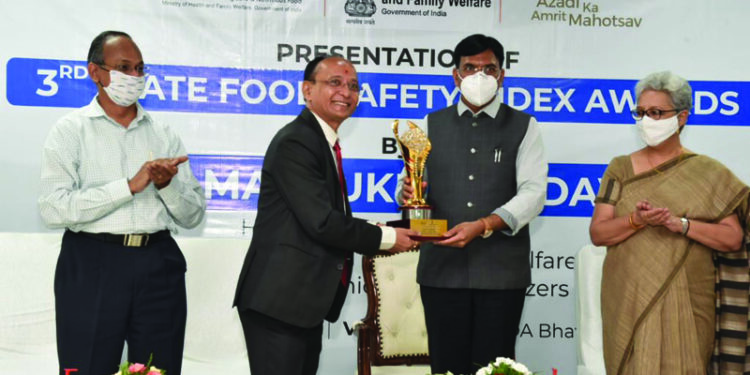 Gujarat, Kerala & TN top FSSAI food safety index for 2020-21 among large states: Mansukh Mandaviya