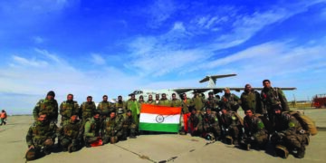 38-member IAF contingent takes part in Exercise Peace Mission in Russia