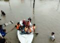 INS Sardar Patel, INS Valsura conduct relief and rescue operations in Jamnagar, Rajkot