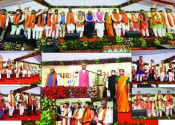 25-member new ministry in Gujarat: CM Patel keeps home, urban development; Kanubhai Desai gets finance