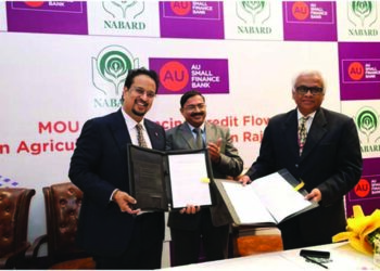 AU Small Finance Bank, NABARD ink MoU for development initiatives in Rajasthan