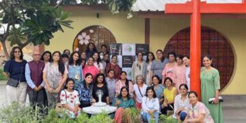 FICCI FLO Ahmedabad Chapter members visit Zen Kaizen Garden at AMA