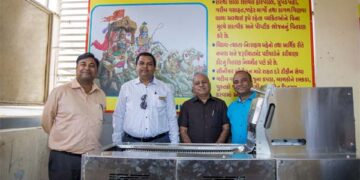 Sarathi Foundation deploys roti-maker to prepare hygienic food