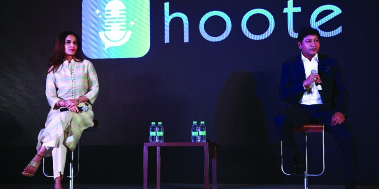 ‘Annatthe’ Rajini’s daughter Soundarya, Sunny Pokala launch  ‘Hoote’- India’s first voice-based social media platform