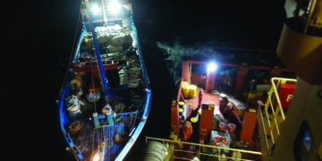 ICG coordinates rescue of crew of stranded Maldives bound vessel