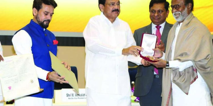 Double treat for Tamil cinema: Rajinikanth, Dhanush receive honours at 67th National Film Awards 2021