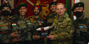 Indian Army Team wins Gold Medal in ‘Exercise Cambrian Patrol’
