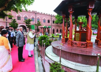 Home Minister Shah visits cellular jail in A&N Islands, pays homage to VD Savarkar
