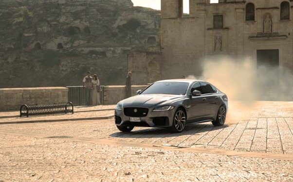 Jaguar XF makes its 007 debut in No Time To Die